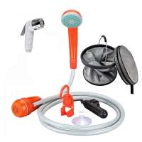 NEW Handheld Electric Bidet Shower with Battery and Folding Bucket