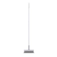 BOOMJOY Soft Bristle floor scrubber brush Broom and Squeegee with long handle