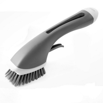 Kitchen Scrubber Liquid Dish Brush With Soap Dispensing