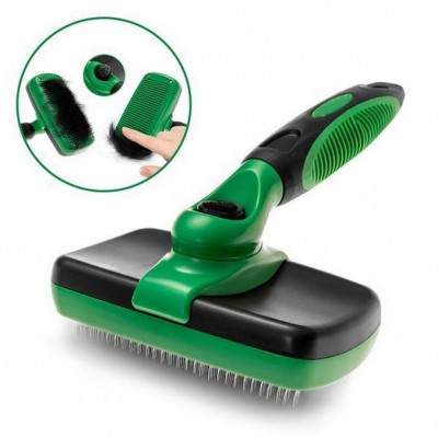 Dogs and Cats self-Cleaning Grooming Pet Brush