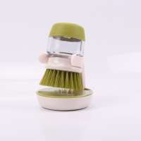 Soap Palm Cleaning Dishwashing Tableware  Brush Household Kitchen Brush Soap Dispenser for washing  pot Sink Cleaning